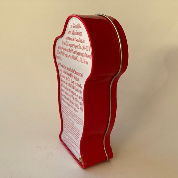VTG Coca Cola Santa Claus 6.5" H Tin (No Cards) Coca Cola Christmas Collectible - Picture 5 of 16